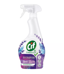 Spray pentru suprafete multiple lavanda si feriga albastra CIF, 500 ml